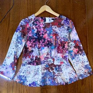H&M flower blouse